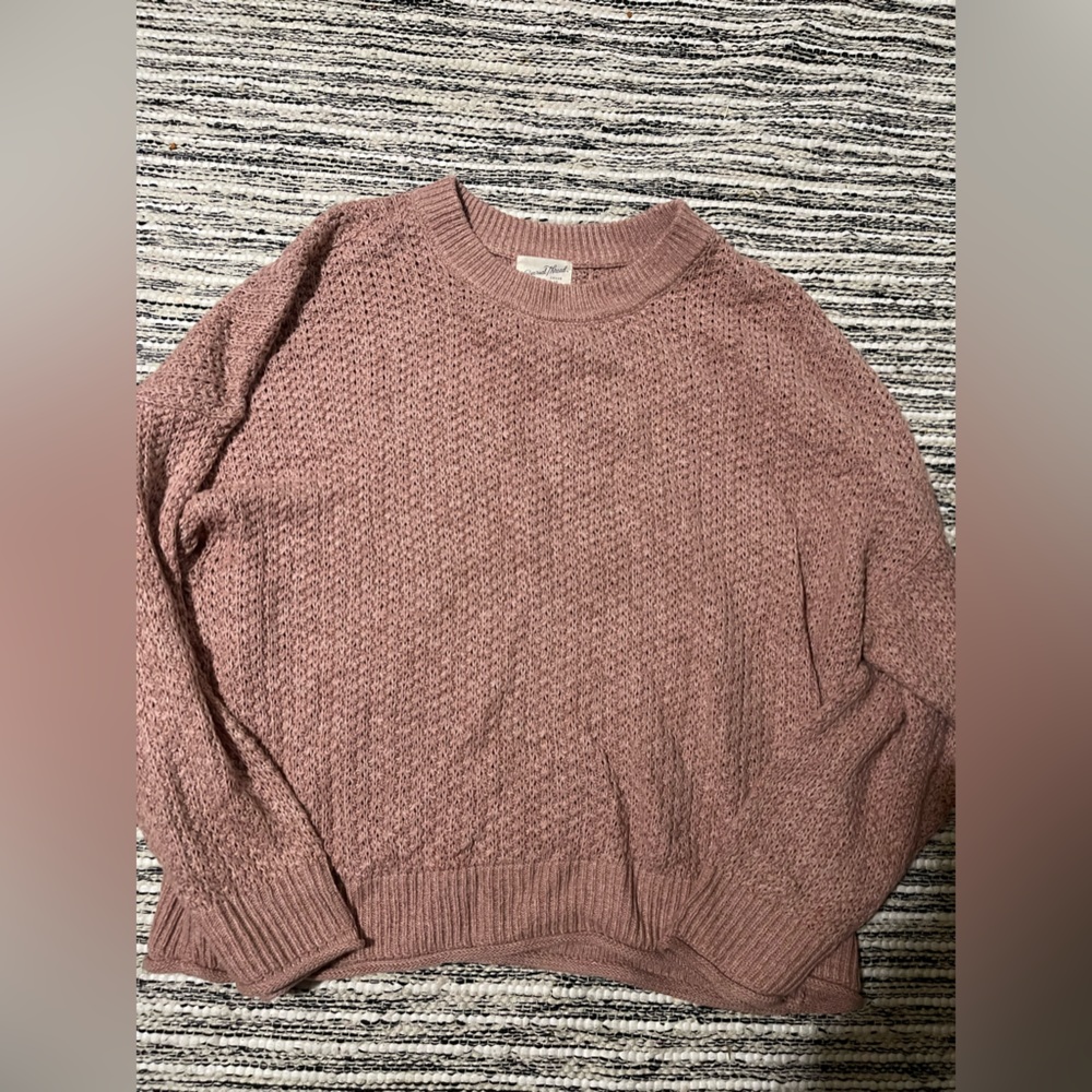 Pink sweater